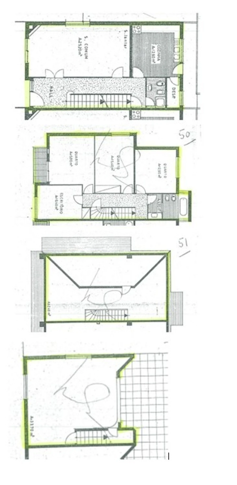 Moradia T4 para Venda em Darque Planta 1