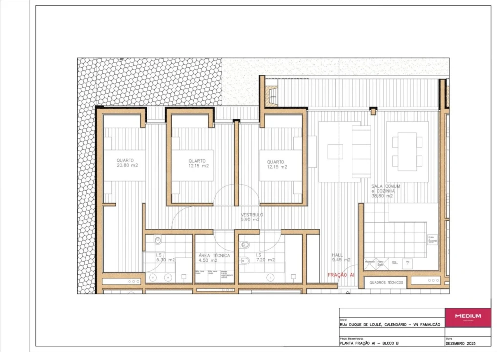 Apartamento T3 para Venda em Vila Nova de Famalicão e Calendário Foto 17