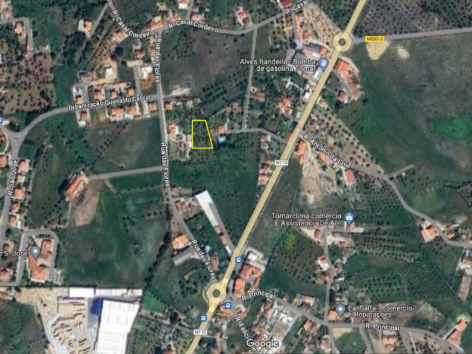 Terreno para Venda em Casais e Alviobeira Planta 14