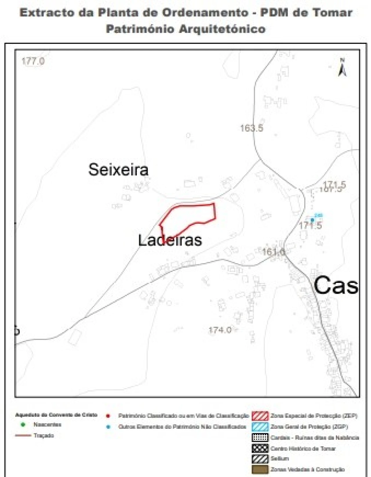 Terreno para Venda em Casais e Alviobeira Planta 8
