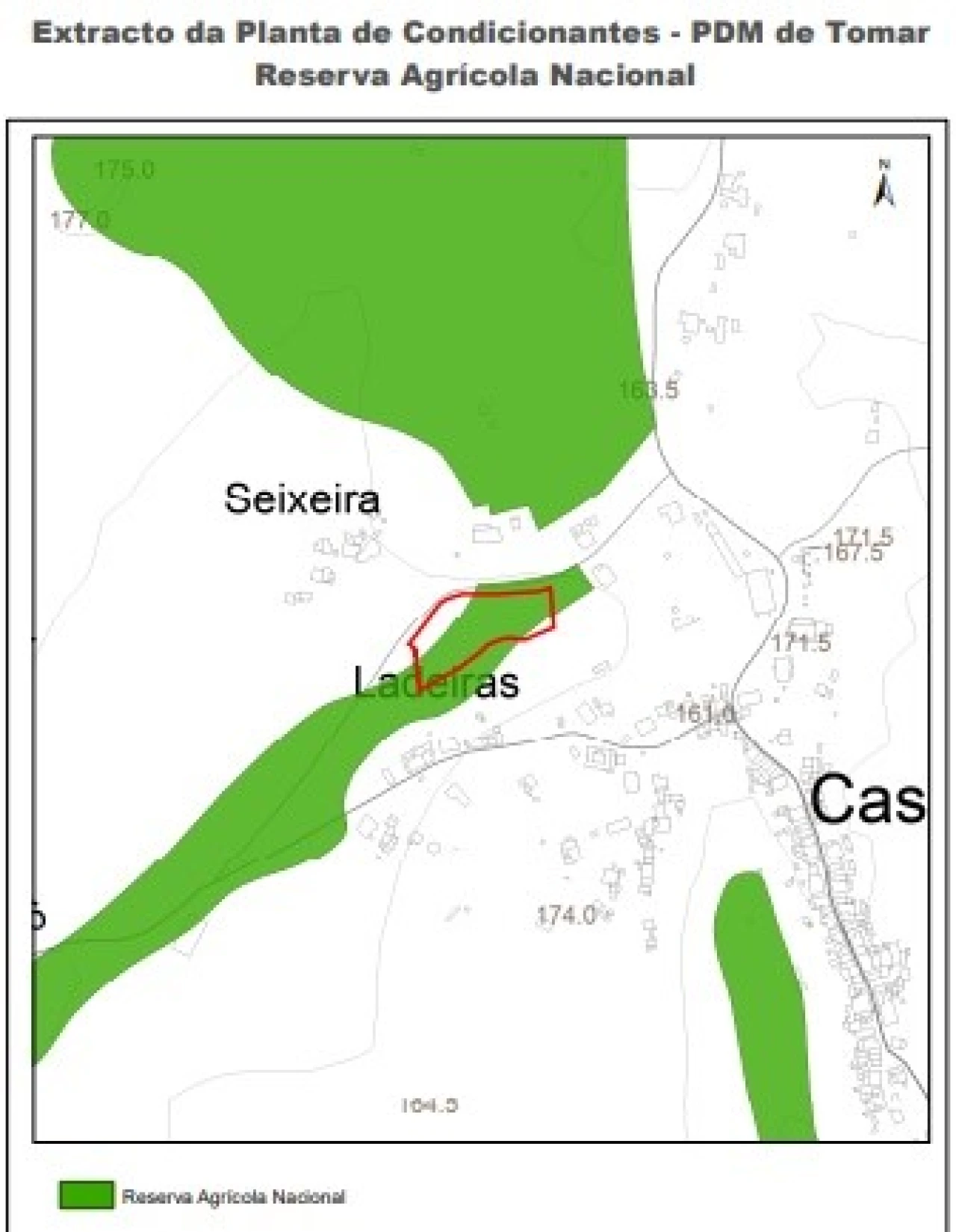 Terreno para Venda em Casais e Alviobeira Planta 9