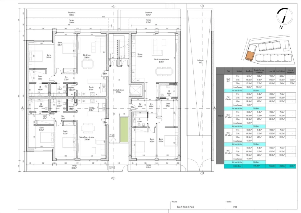 Terreno para Venda em Quelfes Planta 4
