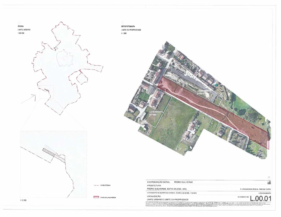 Terreno para Venda em Malagueira e Horta das Figueiras Planta 6
