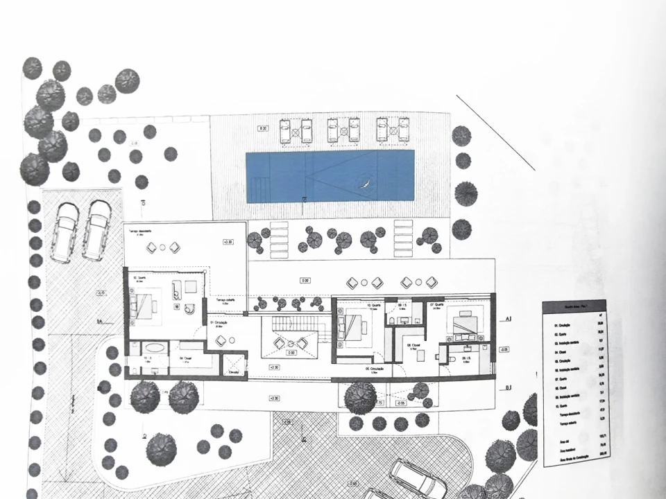 Moradia T5 para Venda em Quarteira Planta 2