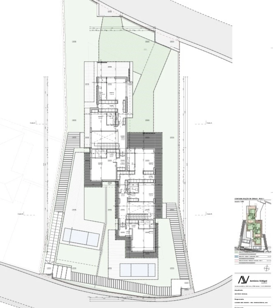 Terreno para Venda em Cascais e Estoril Planta 1
