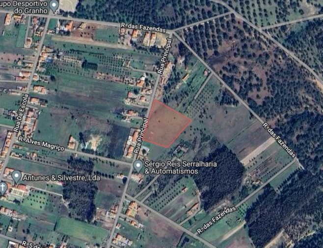 Terreno para Venda em Glória do Ribatejo e Granho Planta 1