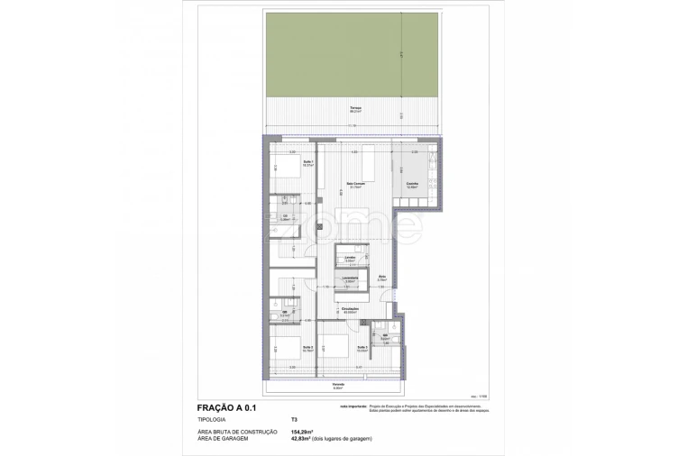 Apartamento T3 para Venda em Vila do Conde Foto 16