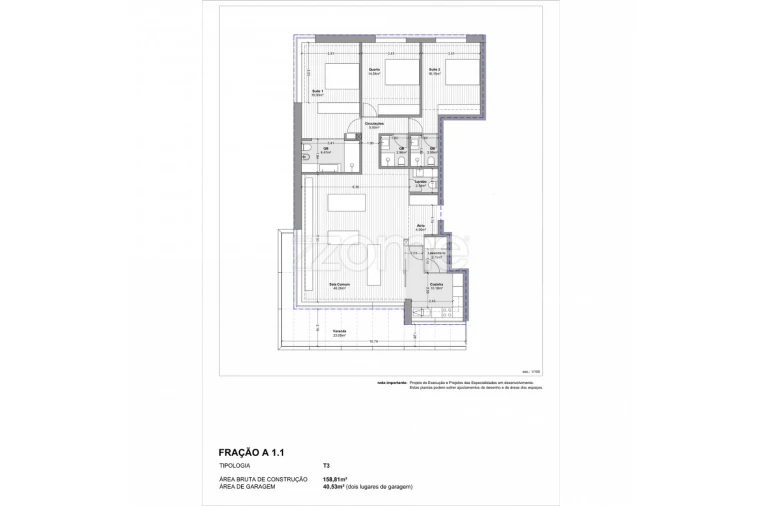 Apartamento T3 para Venda em Vila do Conde Foto 16