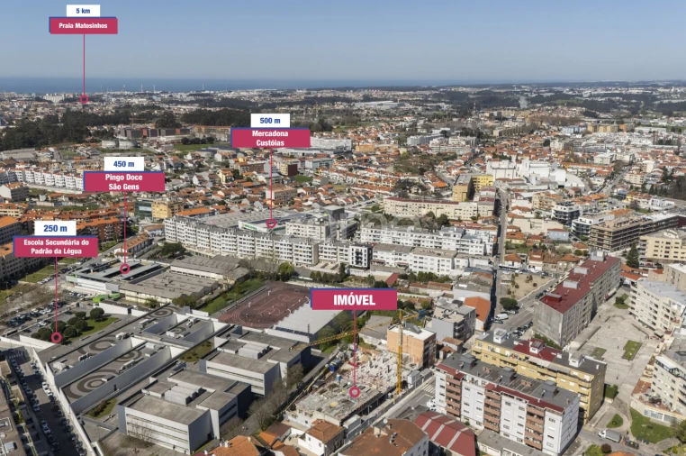 Apartamento T2 para Venda em Custóias, Leça do Balio e Guifões Foto 7