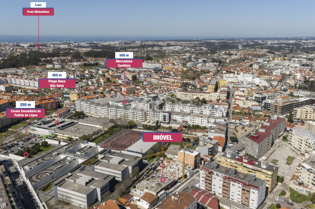 Apartamento T2 para Venda em Custóias, Leça do Balio e Guifões Foto 7