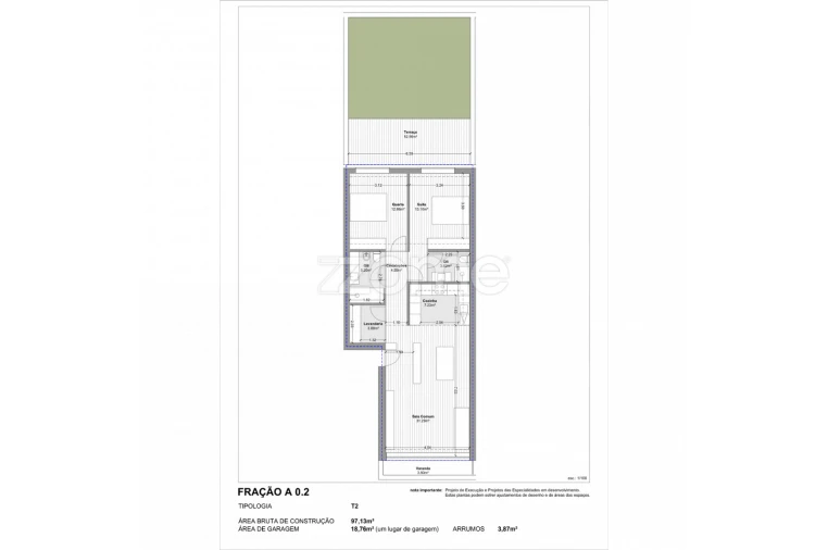 Apartamento T2 para Venda em Vila do Conde Foto 16