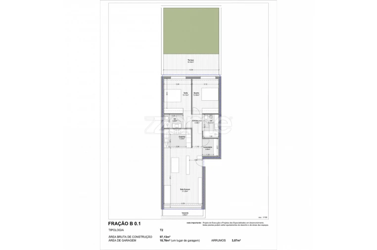 Apartamento T2 para Venda em Vila do Conde Foto 16