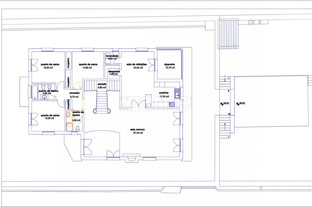 Moradia T6 para Venda em Fenais da Luz Foto 48