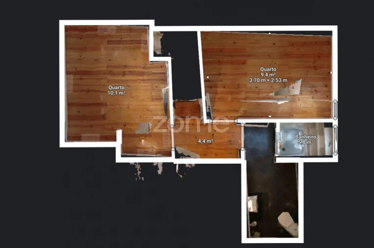 Apartamento T3 para Venda em Campo de Ourique Planta 1