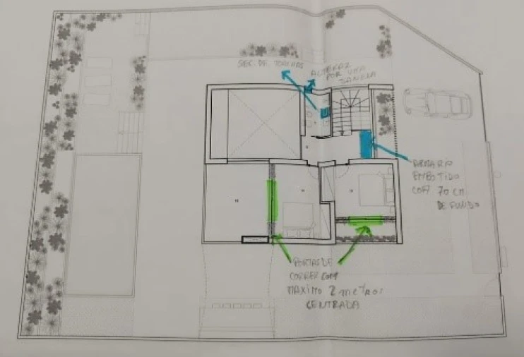 Terreno para Venda em Porches Planta 1