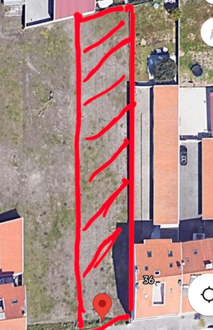 Terreno para Venda em Gafanha da Nazaré Planta 1