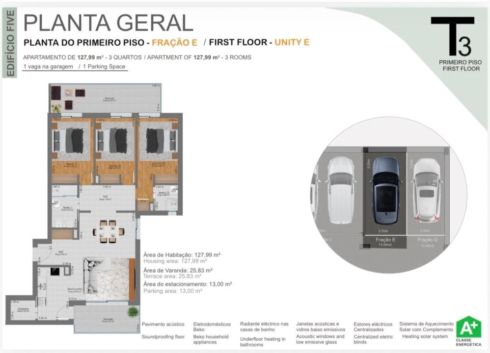 Apartamento T3 para Venda em Tavira (Santa Maria e Santiago) Foto 23