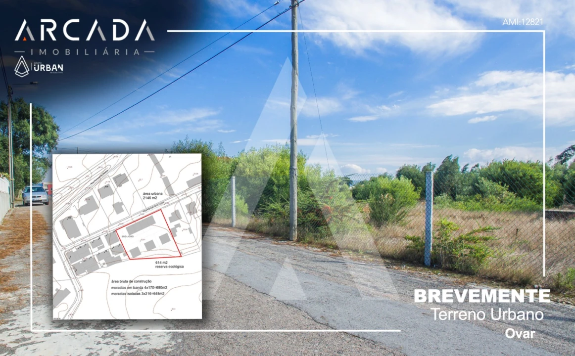 Terreno para Venda em Ovar, São João, Arada e São Vicente de Pereira Jusã Foto 5