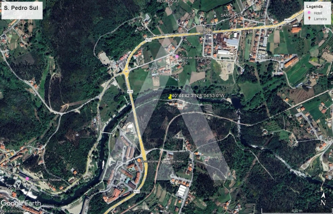 Terreno para Venda em São Pedro do Sul, Várzea e Baiões Foto 1