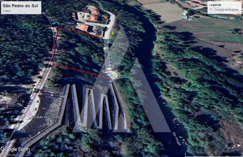 Terreno para Venda em São Pedro do Sul, Várzea e Baiões Foto 7