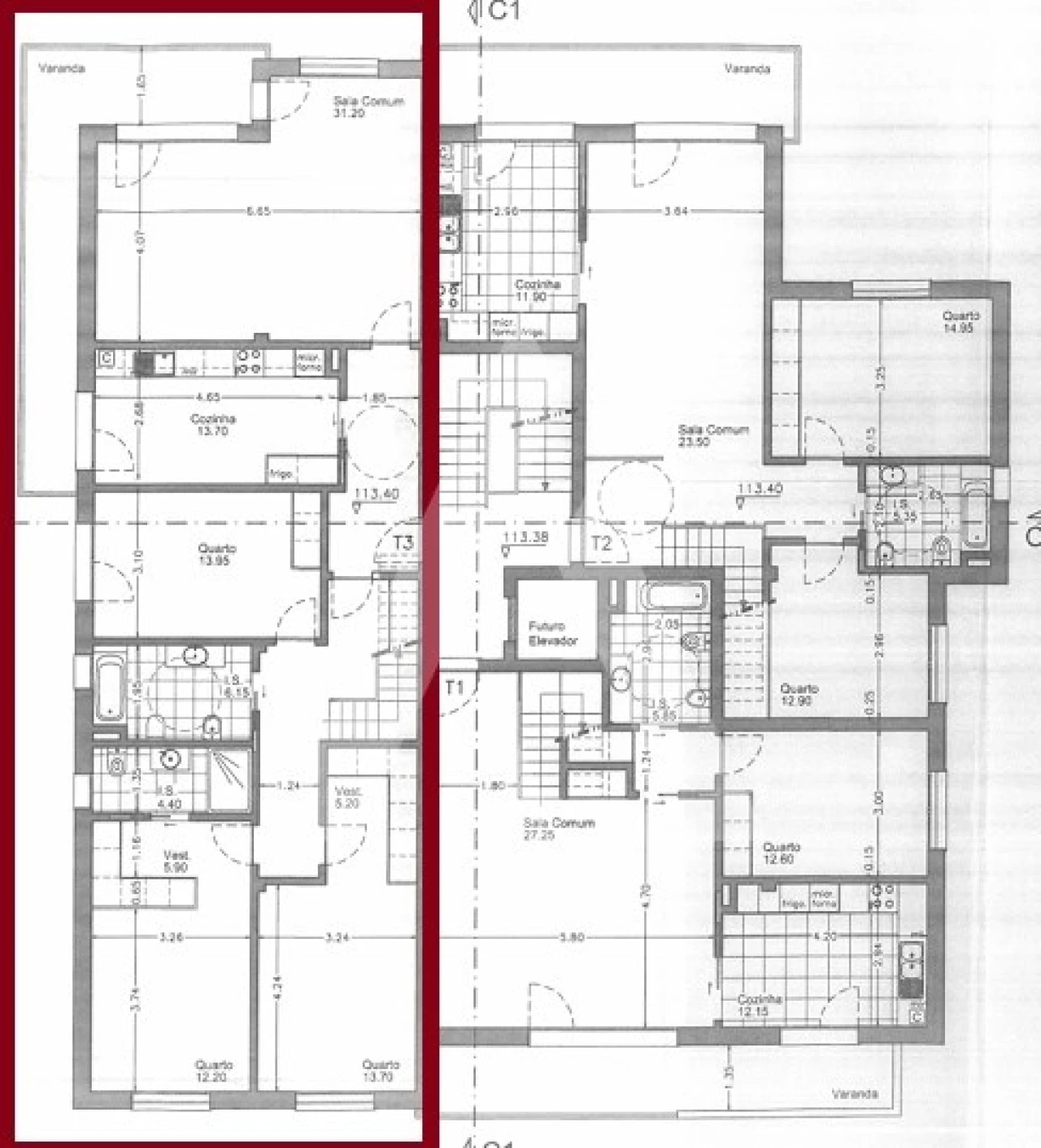 Apartamento T3 para Venda em Santa Clara e Castelo Viegas Foto 17