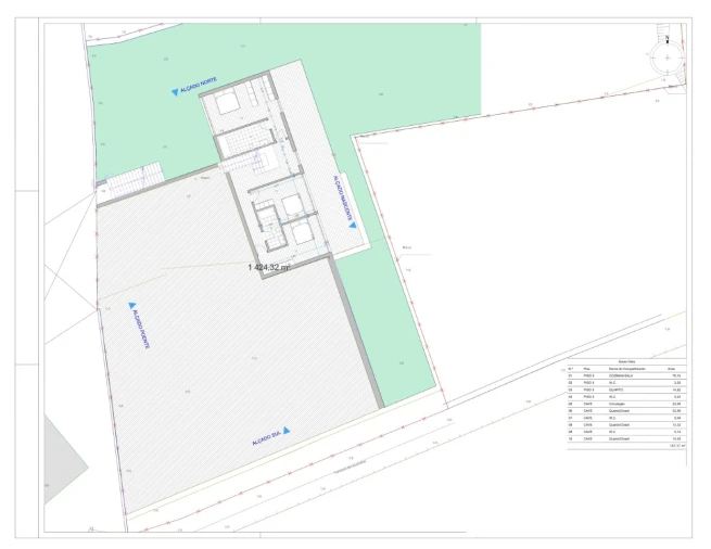 Terreno para Venda em Venade e Azevedo Planta 3