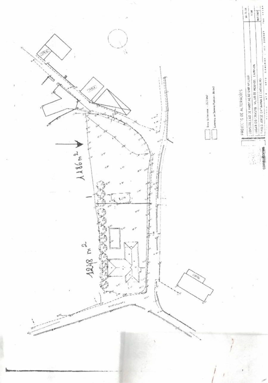 Terreno para Venda em Vilar de Mouros Planta 1