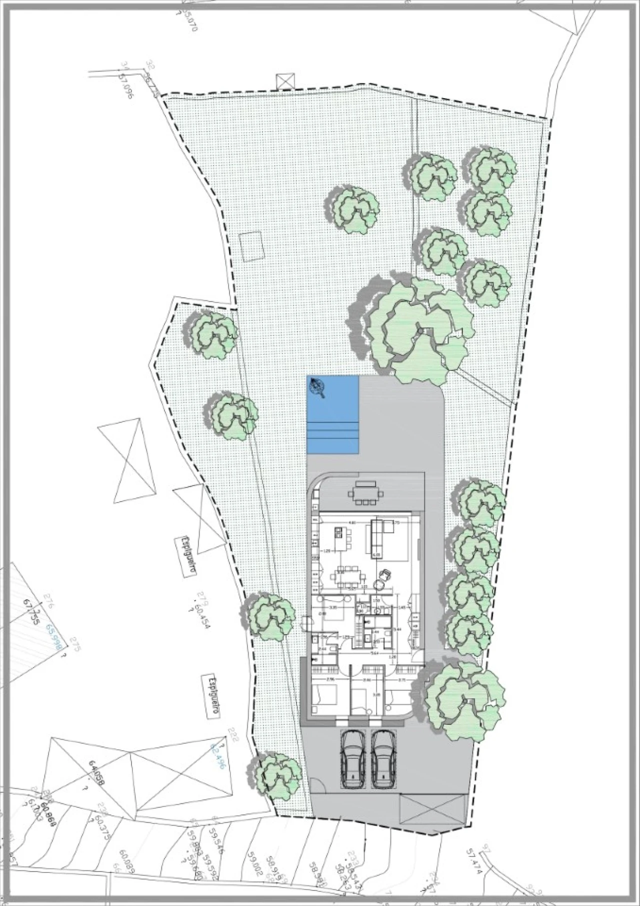 Terreno para Venda em Nogueira, Meixedo e Vilar de Murteda Planta 2