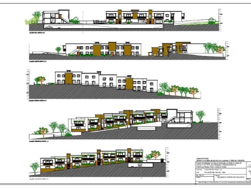 Terreno para Venda em Estômbar e Parchal Planta 2