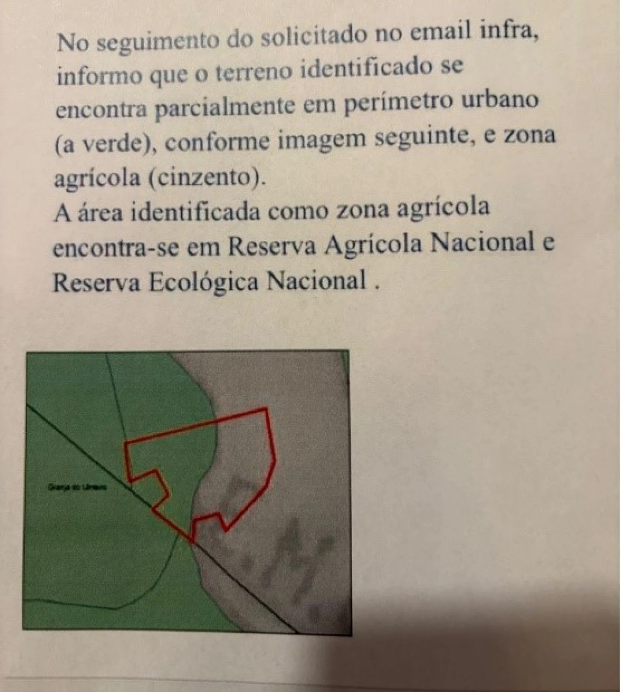 Terreno para Venda em Granja do Ulmeiro Foto 8