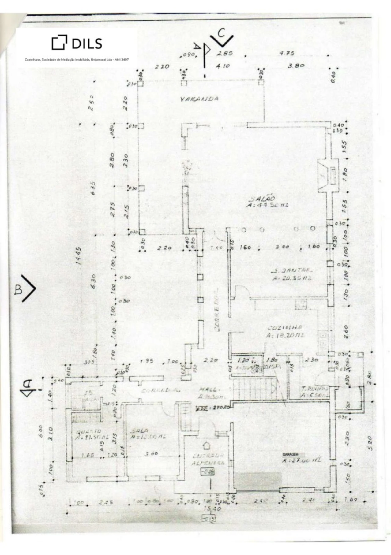 Moradia T6 para Venda em Queluz e Belas Planta 2