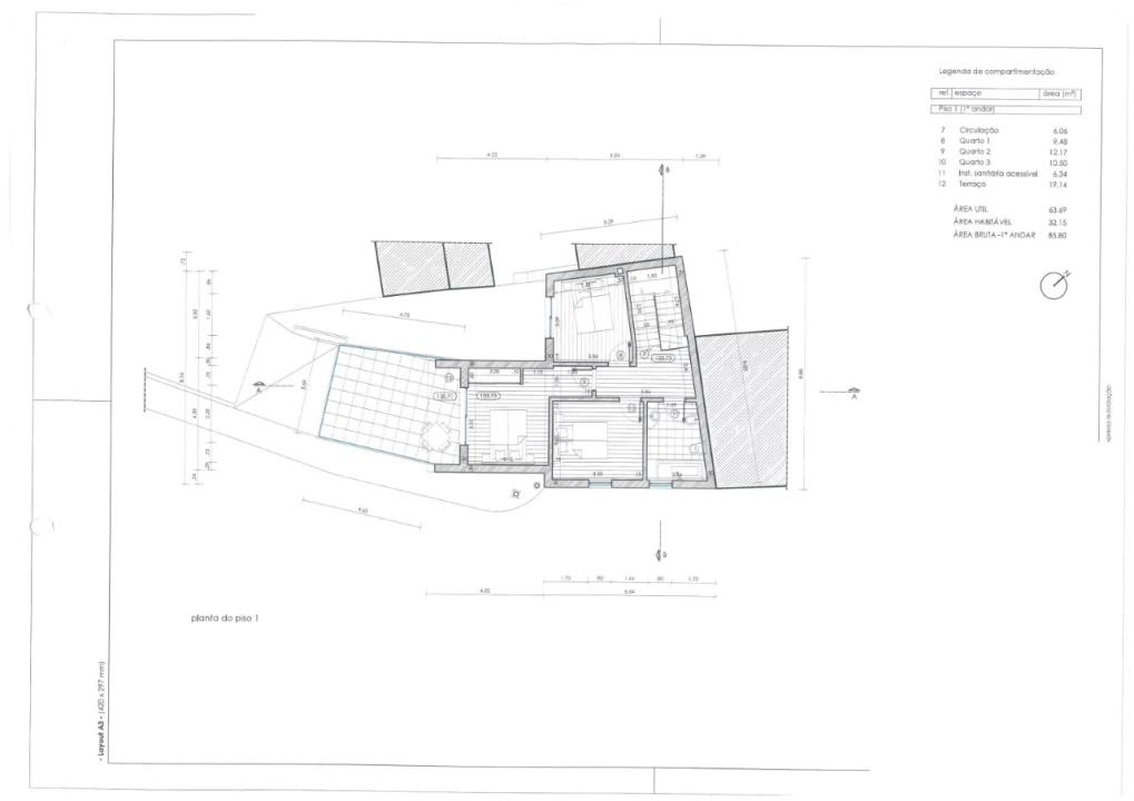 Terreno para Venda em Santa Maria, São Pedro e Matacães Planta 2