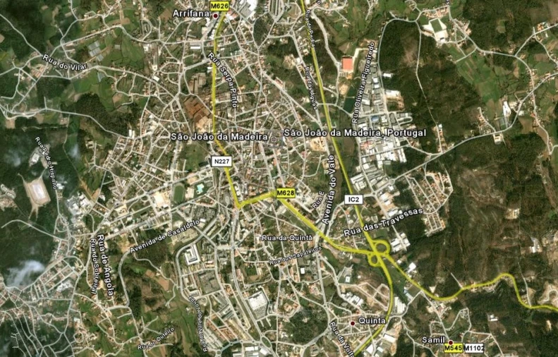 Terreno para Venda em São João da Madeira Planta 1