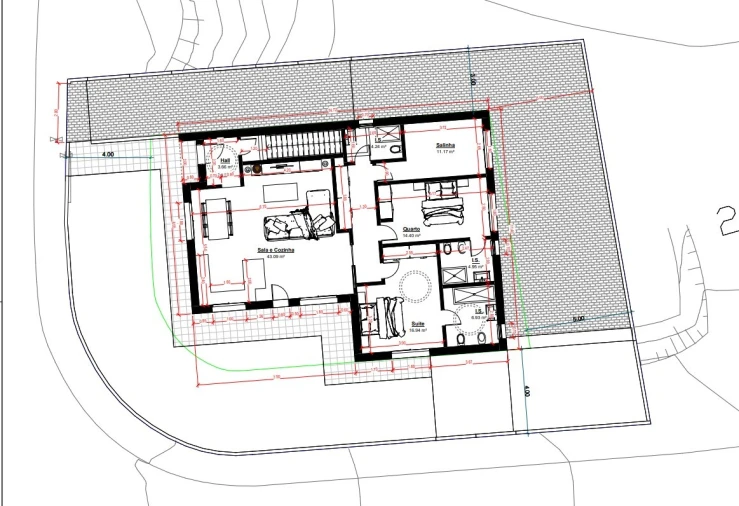 Terreno para Venda em Santa Maria, São Pedro e Sobral da Lagoa Planta 1