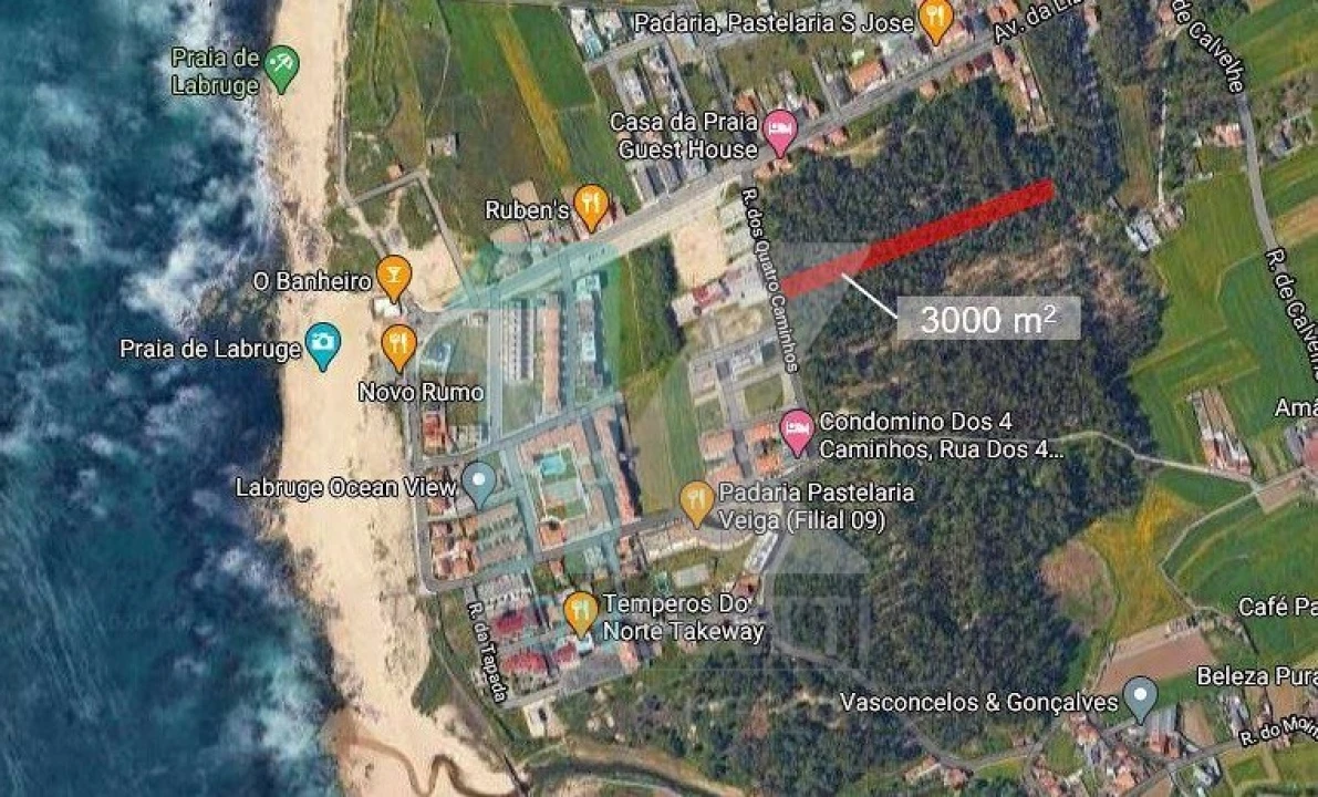 Terreno para Venda em Labruge Foto 4