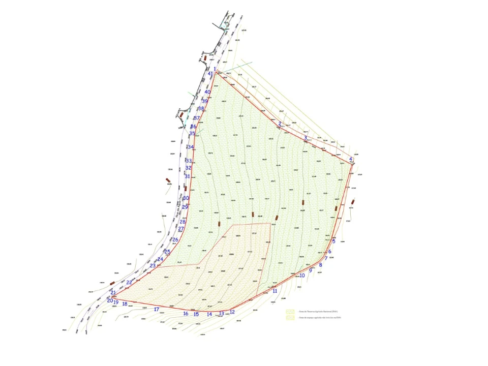 Terreno para Venda em Lamas e Cercal Planta 2