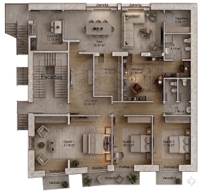 Apartamento T3 para Venda em Cartaxo e Vale da Pinta