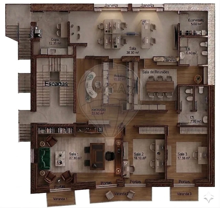 Apartamento T3 para Venda em Cartaxo e Vale da Pinta Foto 2