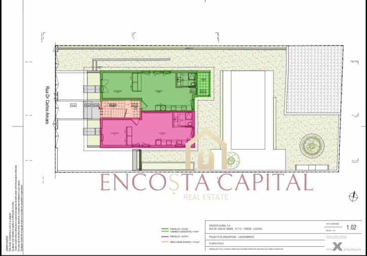 Apartamento T1 para Venda em Carcavelos e Parede Foto 9