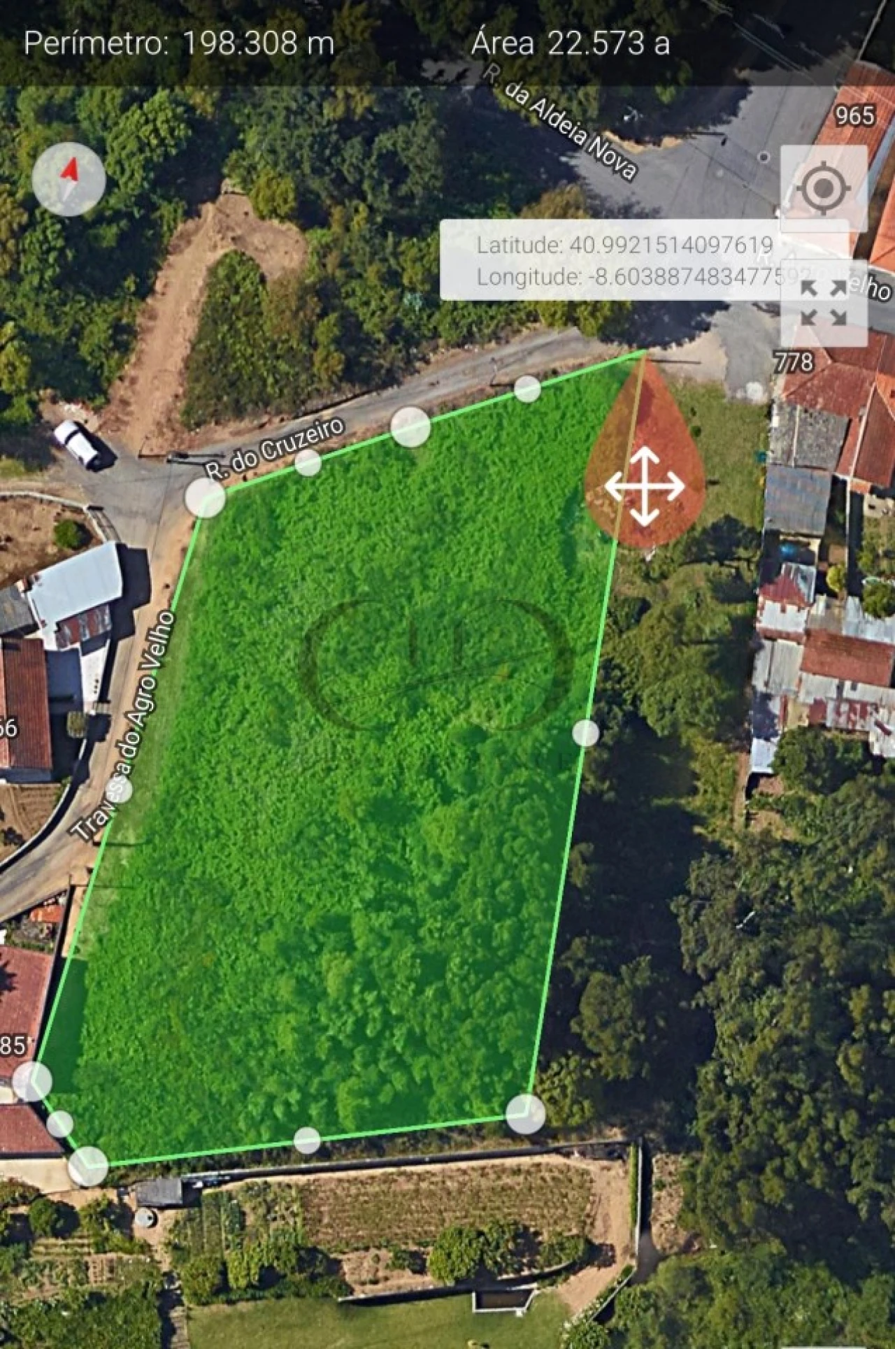 Terreno para Venda em Anta e Guetim Foto 8