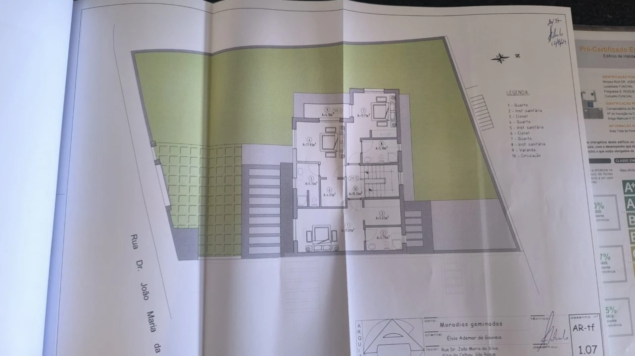Moradia T3 para Venda em São Roque Planta 2