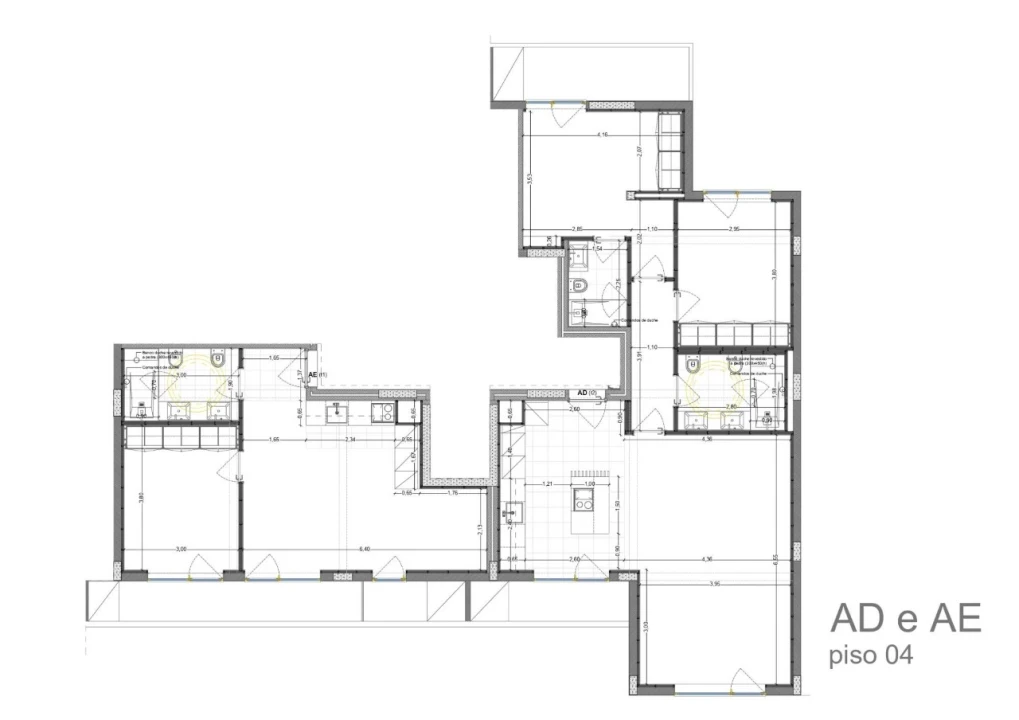 Apartamento T2 para Venda em Avenidas Novas Planta 2