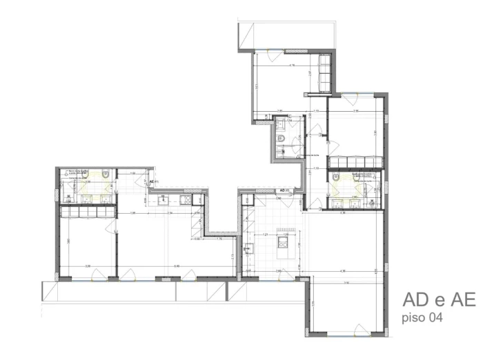 Apartamento T2 para Venda em Avenidas Novas Planta 2