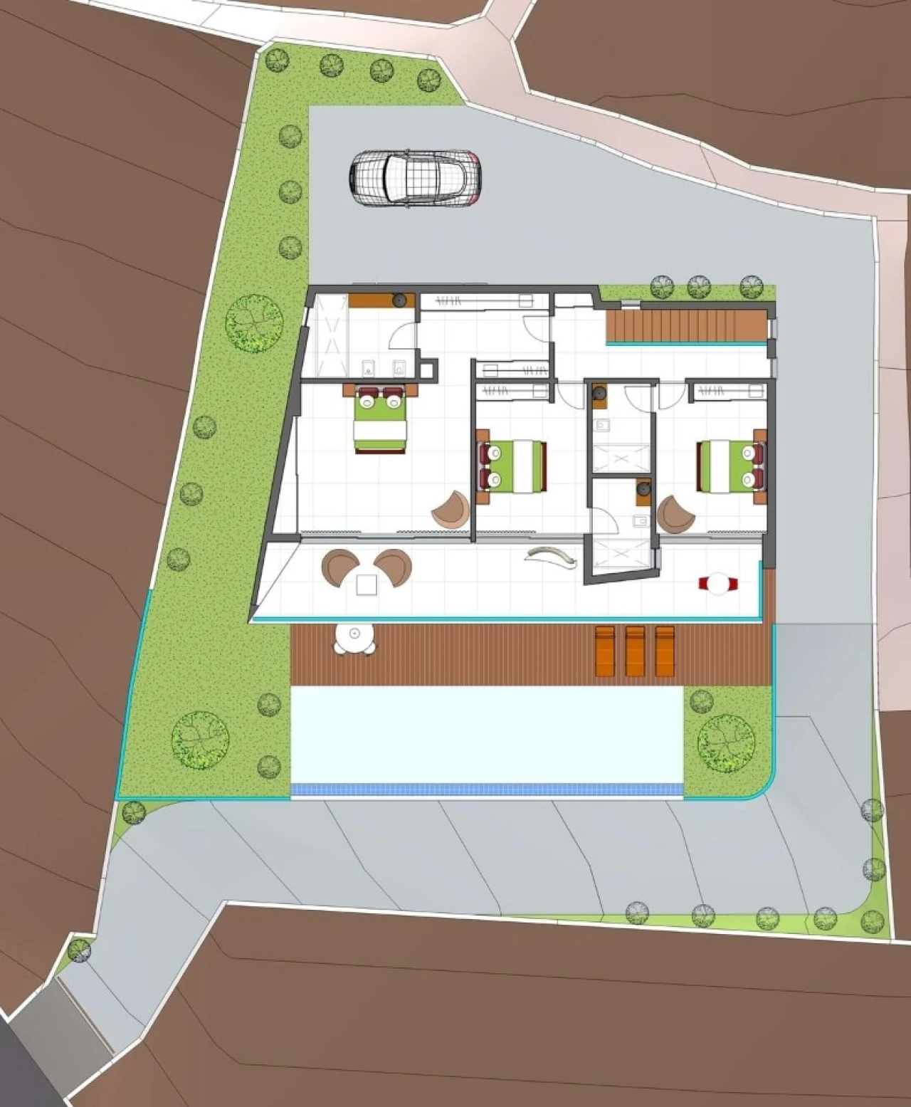 Moradia T4 para Venda em Ribeira Brava Planta 5