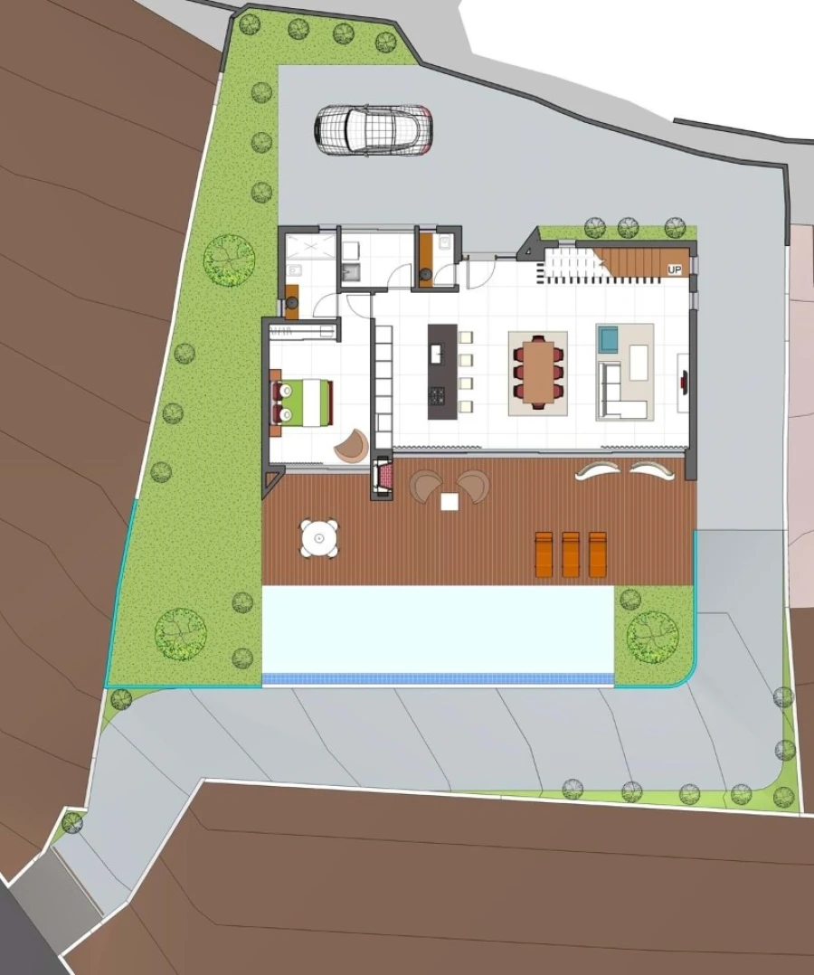 Moradia T4 para Venda em Ribeira Brava Planta 4