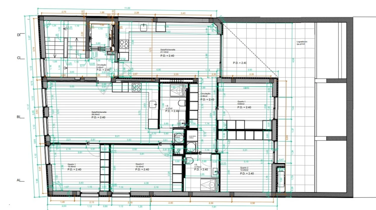 Terreno para Venda em Arroios Planta 3