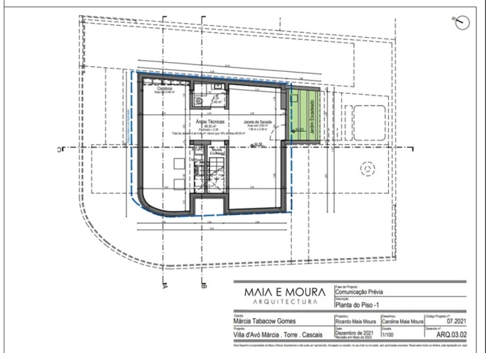 Terreno para Venda em Cascais e Estoril Planta 3