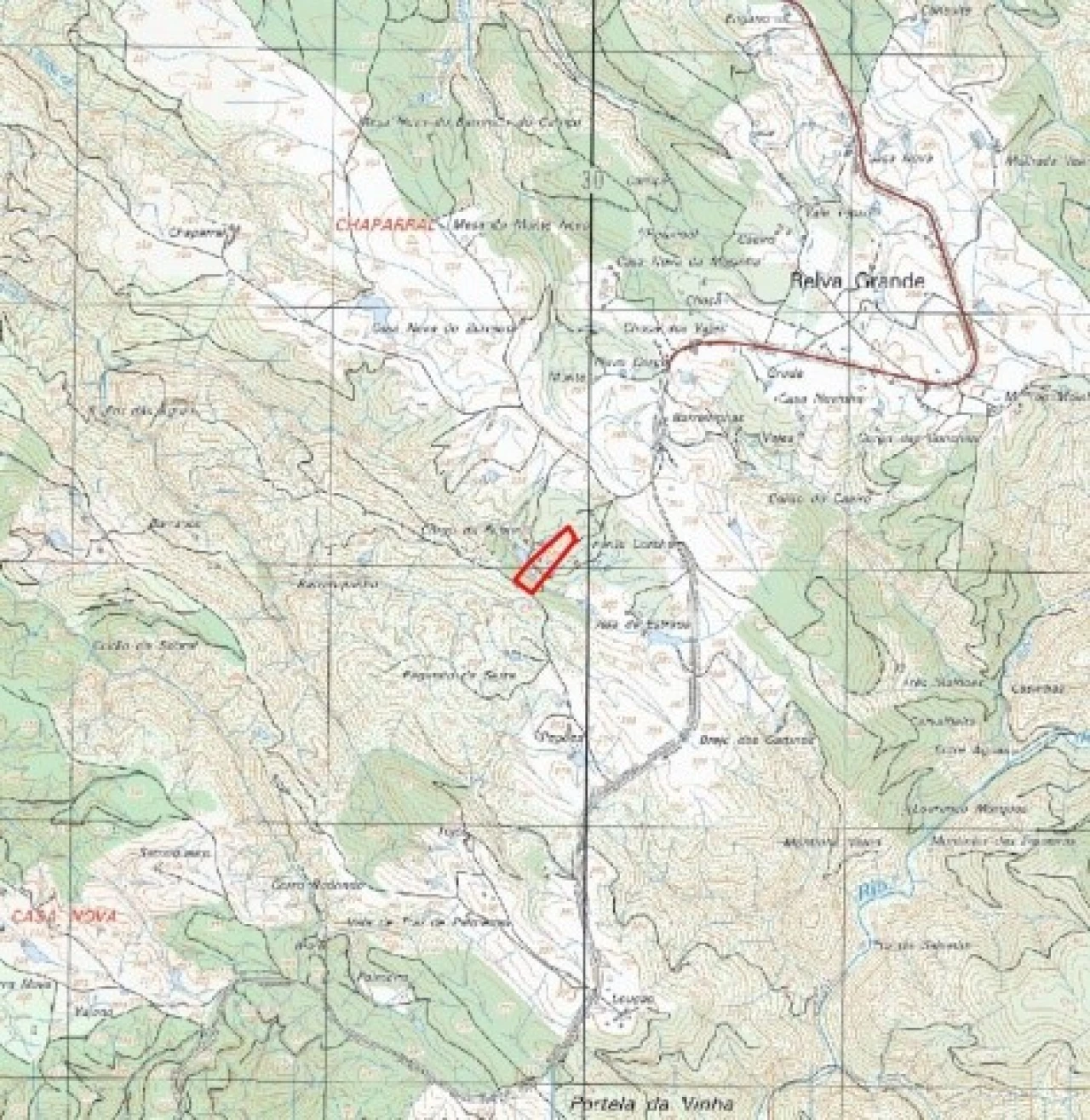 Terreno para Venda em São Teotónio Planta 2