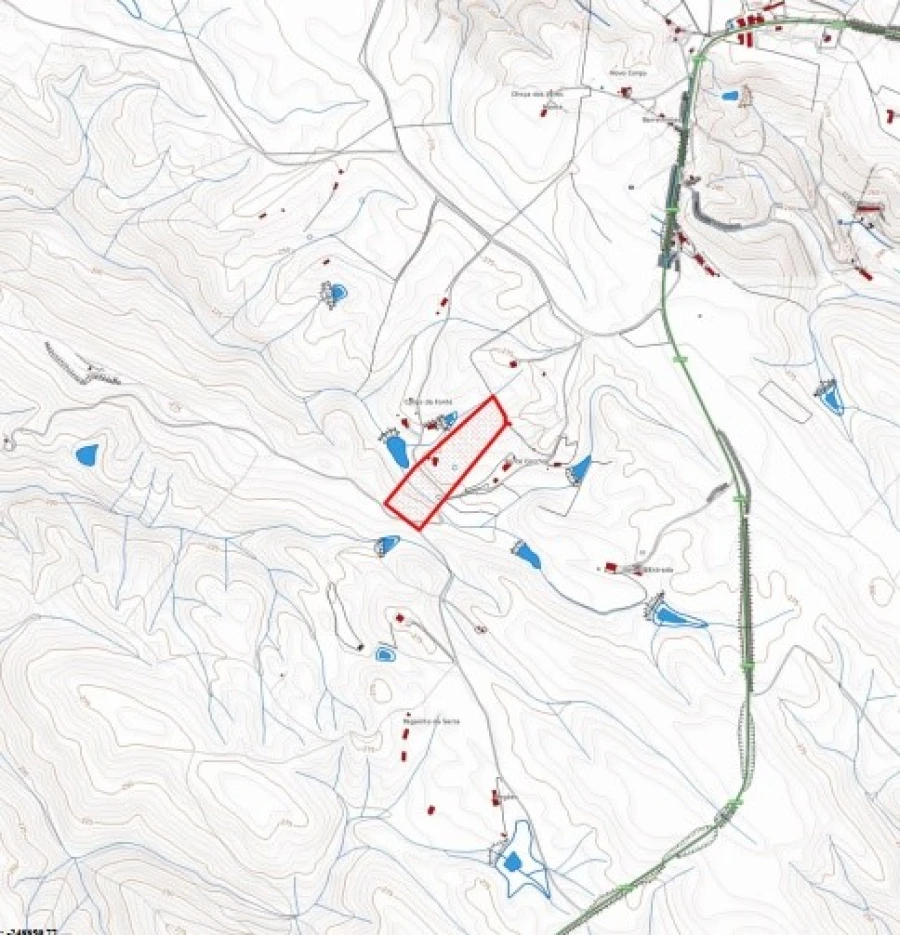 Terreno para Venda em São Teotónio Planta 1