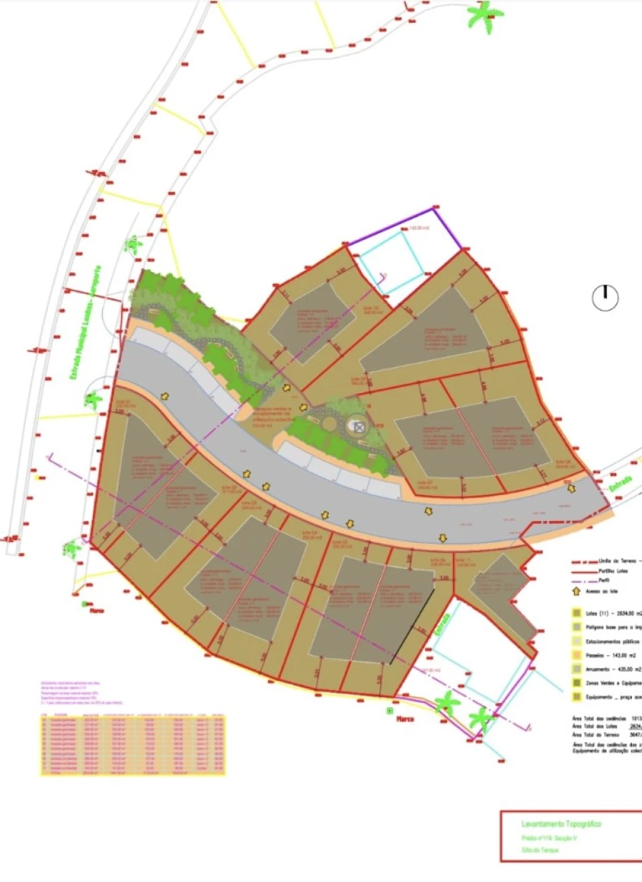 Terreno para Venda em Porto Santo Planta 1